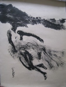 A.Dancer#2,63x82 cm
