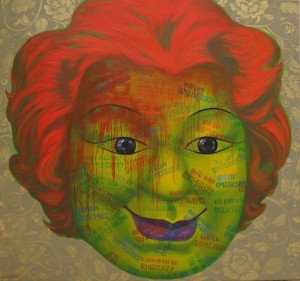 Face of time III,150x150