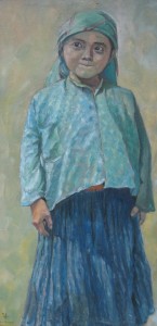 Minority girl,60x120cm,2009
