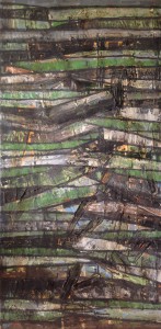 Abstract #2, 50 x 100, oil on canvas,2008