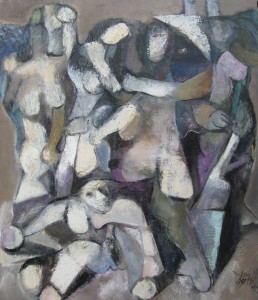 After the work, 86x100,1999