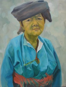 OldLady,73x92cm,2009