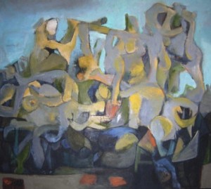Public Bath #2, size 134x152cm, year 2002