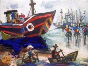 Harbour,oiloncanvas,2014,60x80cm