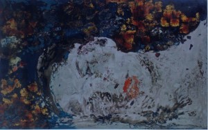 Portrait#7,50x80,lacquer,2011