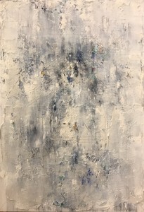 This is heaven #2, 47.6x69.5cm, mixed media on canvas, 2016