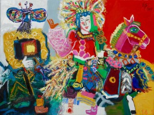 DD_Tuong#3, 60x80cm,oil on canvas, 2017