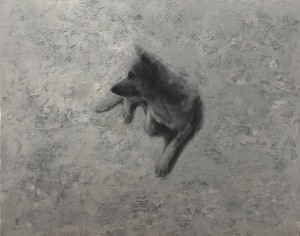 Grapefruit,80 x 100 cm, acrylic on canvas,2018