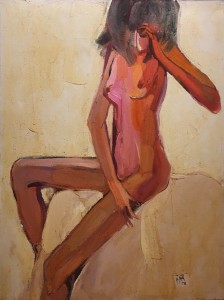 Nude, 100x75cm,oiloncanvas,2016,hha