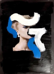 Rise 3,30x40cm - wallpage exhibition